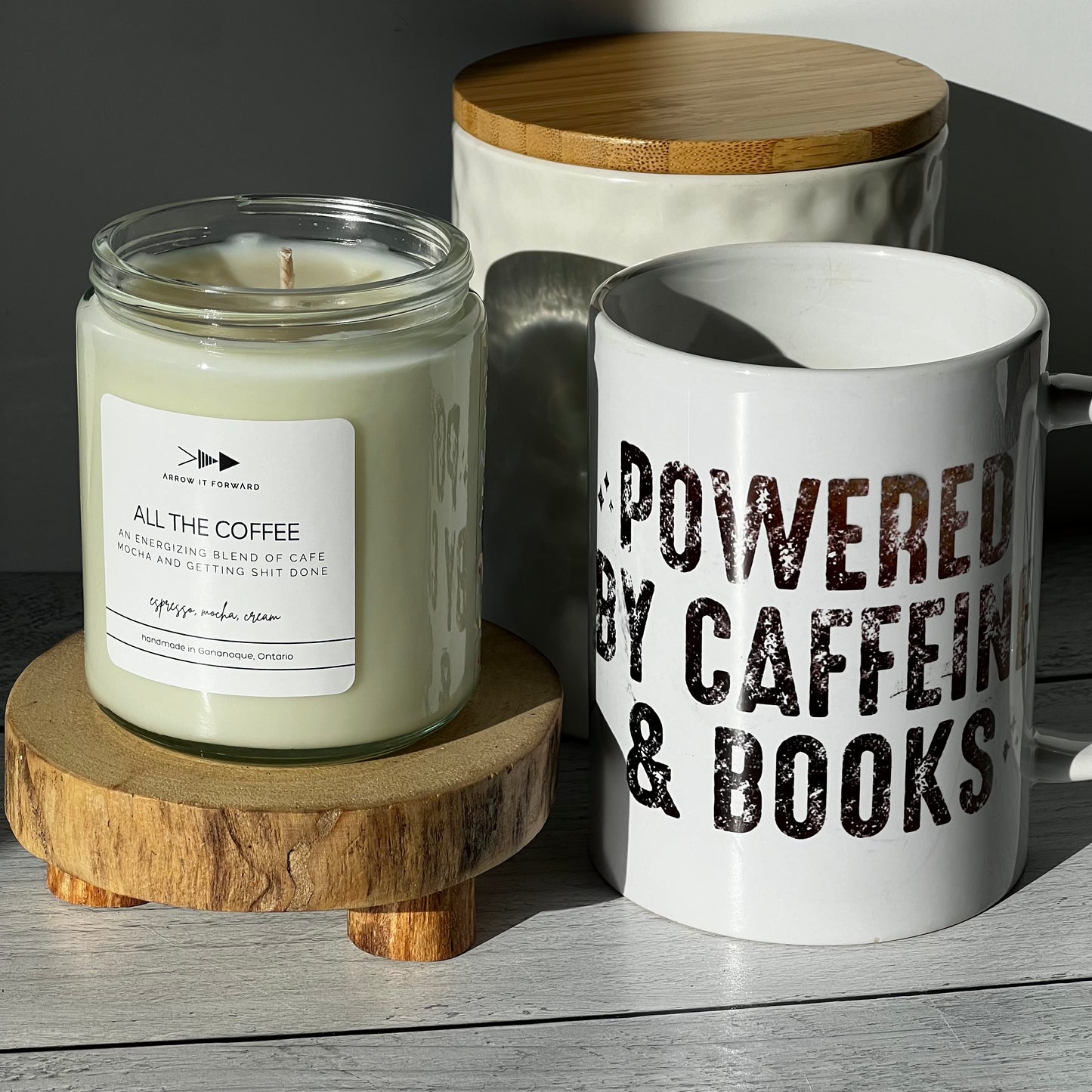 ALL THE COFFEE - 8 oz candle