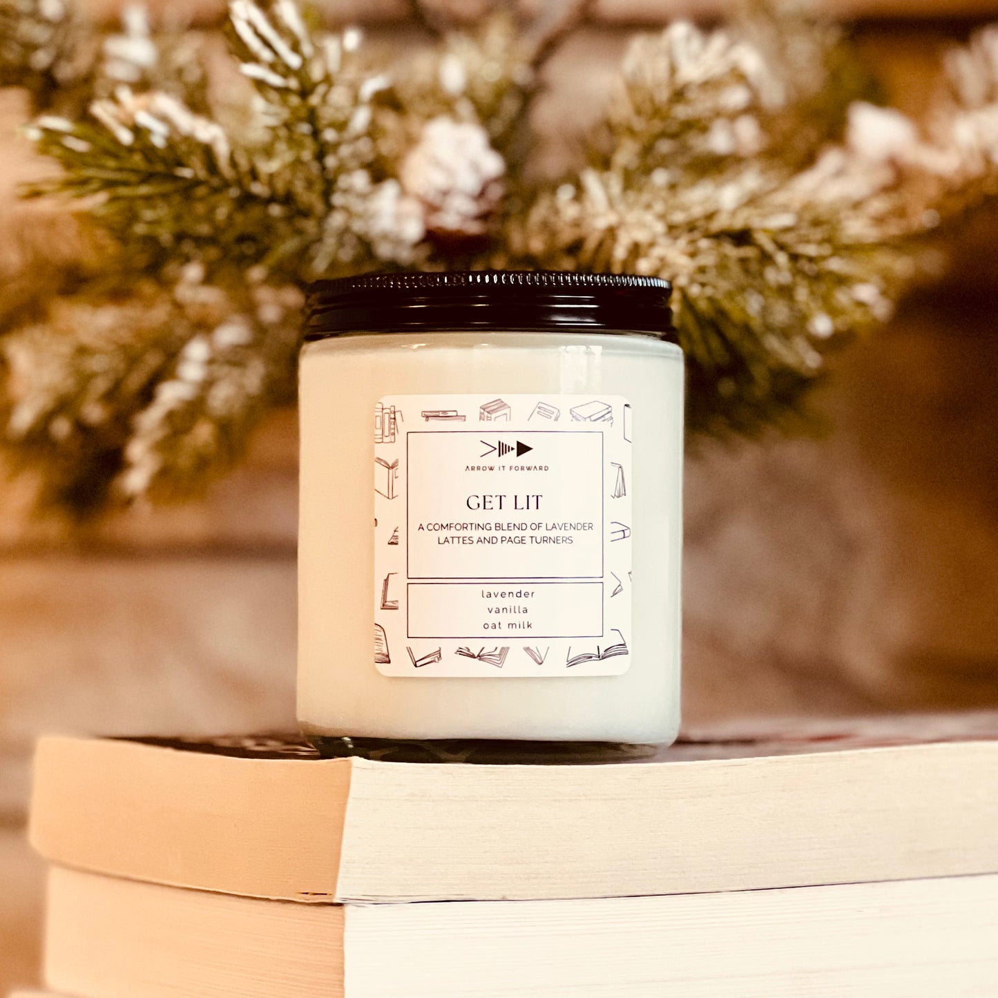 GET LIT - 8 oz tumbler candle