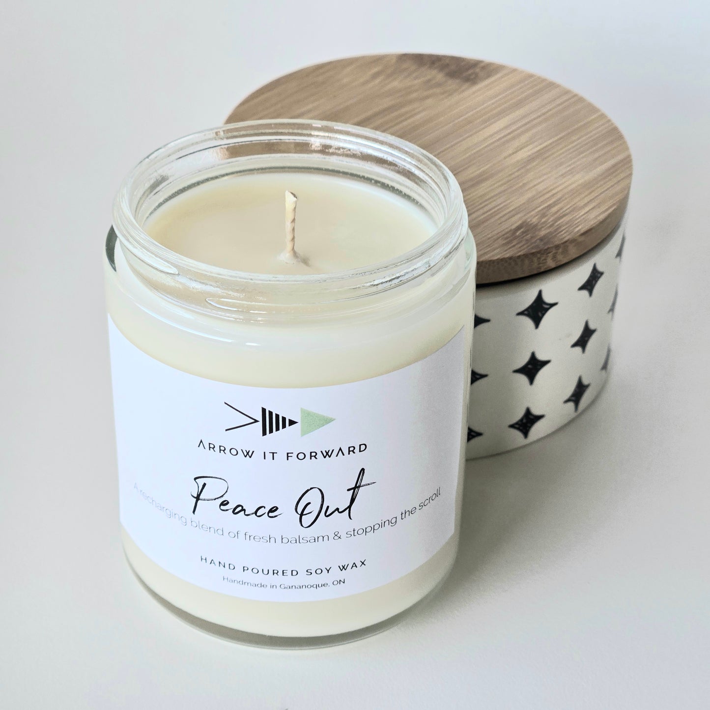 PEACE OUT - 8 oz candle