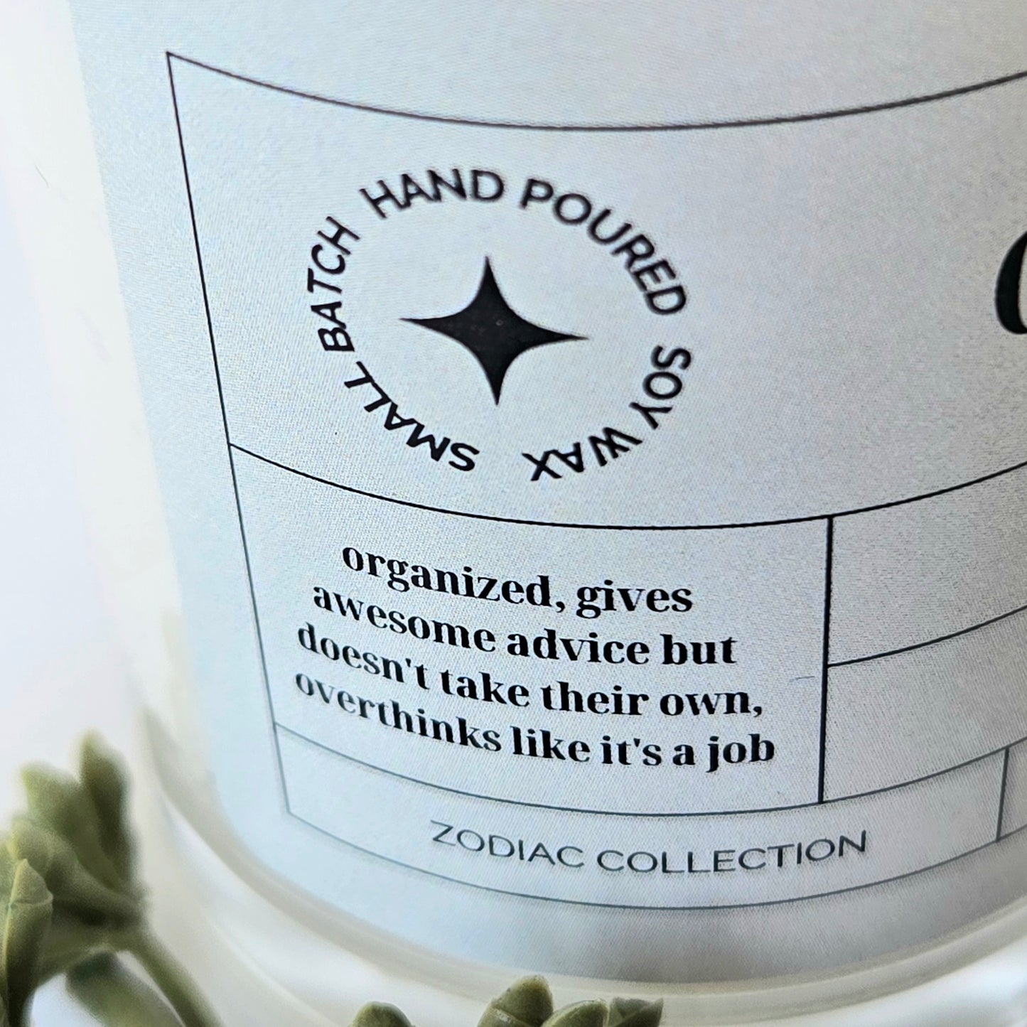 ZODIAC 4 oz candle - CANCER