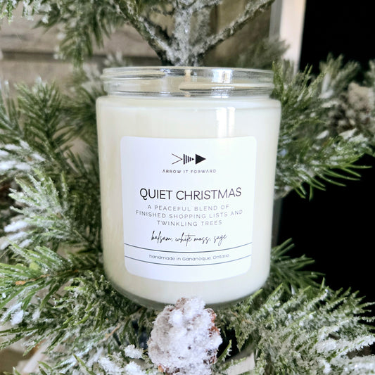 QUIET CHRISTMAS - 8 oz candle