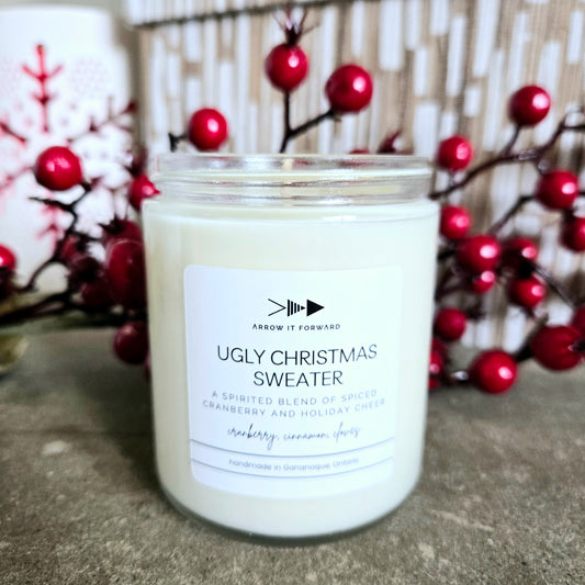 UGLY CHRISTMAS SWEATER - 8 oz candle