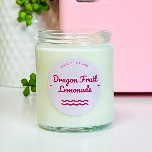 DRAGON FRUIT LEMONADE - 8 oz tumbler candle