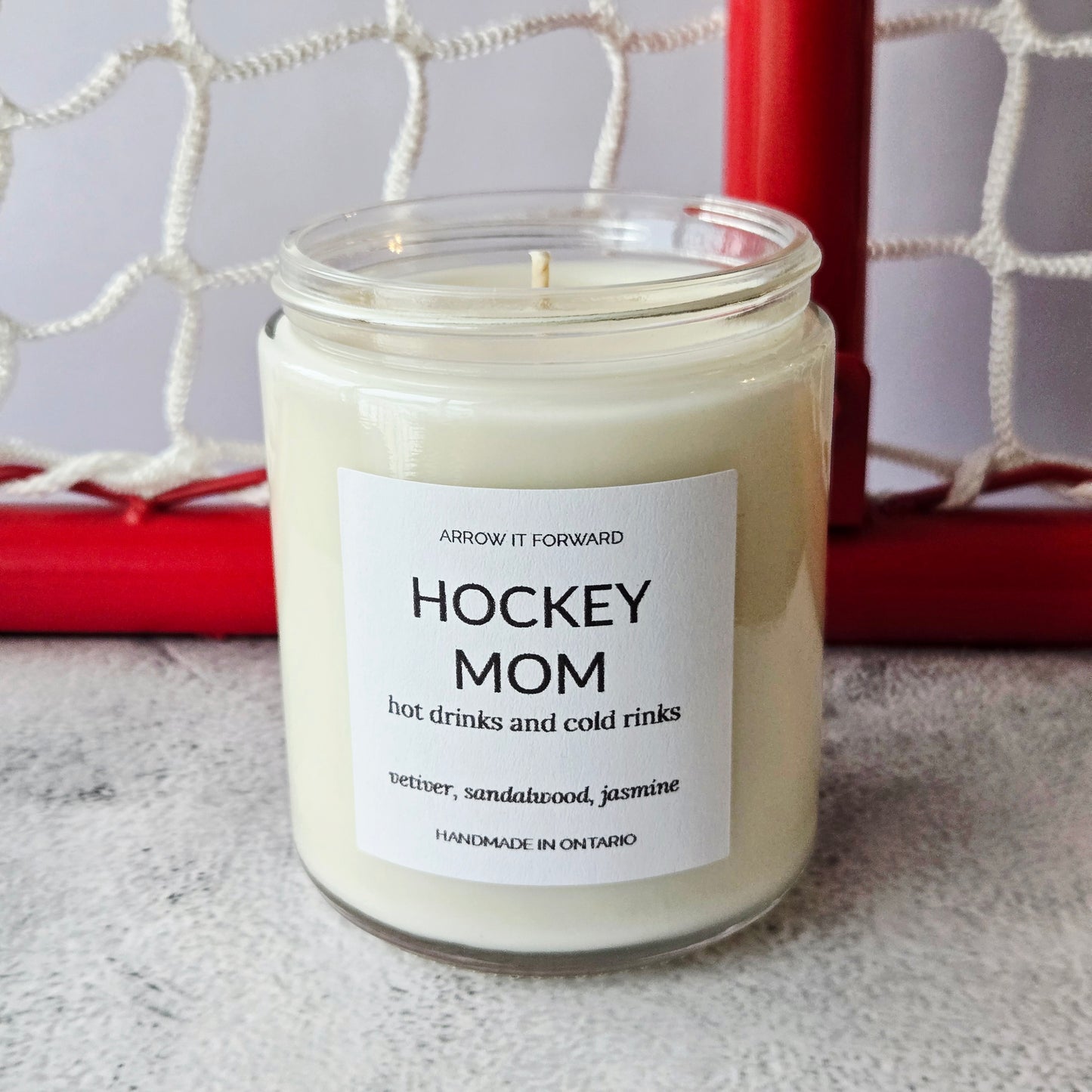 HOCKEY MOM 8oz candle