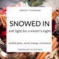 SNOWED IN - 4 oz candle