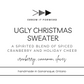 UGLY CHRISTMAS SWEATER - 4 oz Room & Linen Spray