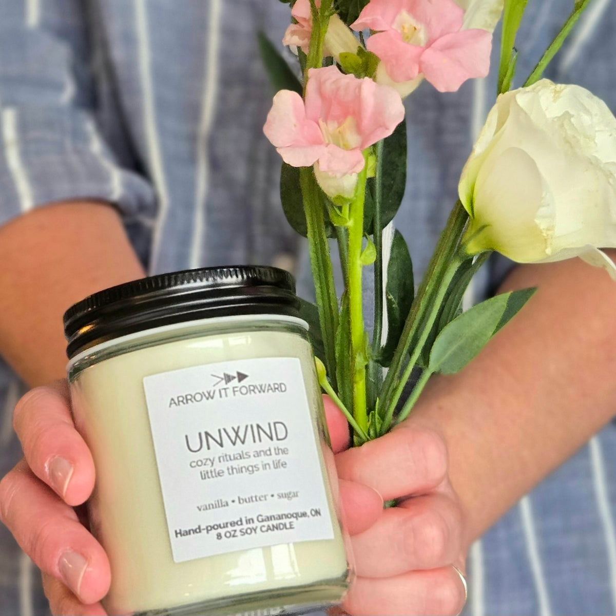 UNWIND - 8oz candle