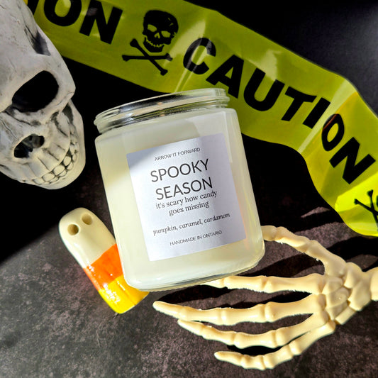 SPOOKY SEASON - 8oz candle
