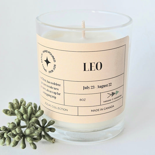 ZODIAC 4oz candle - LEO