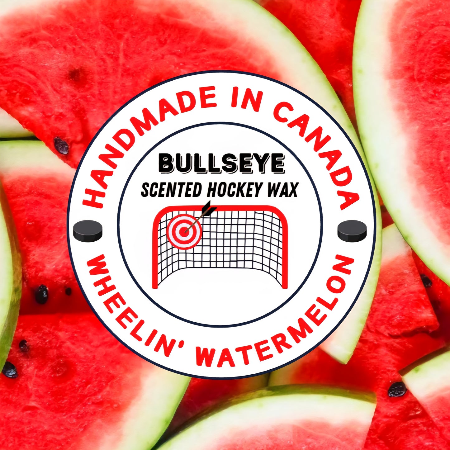 WHEELIN' WATERMELON Hockey Stick Wax