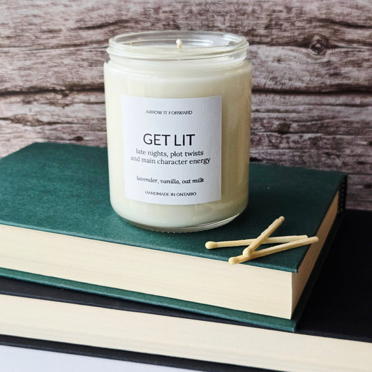 GET LIT - 8oz candle